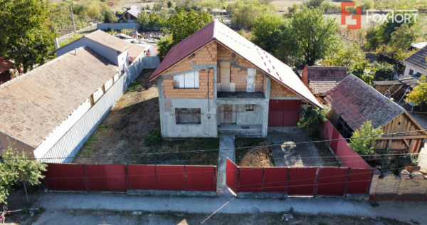 Casa individuala la rosu, intabulata - Uliuc - Sacosu Turces