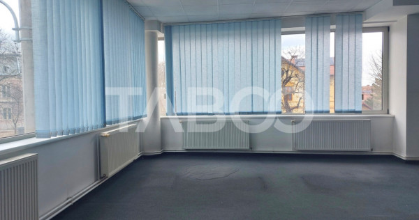 Spatiu de birouri 275 mp 3 camere etaj 1 autorizat ISU Sibiu