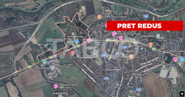 Teren intravilan de vanzare 500 mp zona Veteranilor