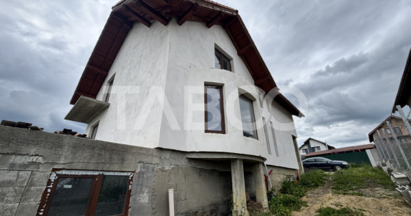 Casa individuala 500 mp teren de vanzare in Sura Mare Sibiu