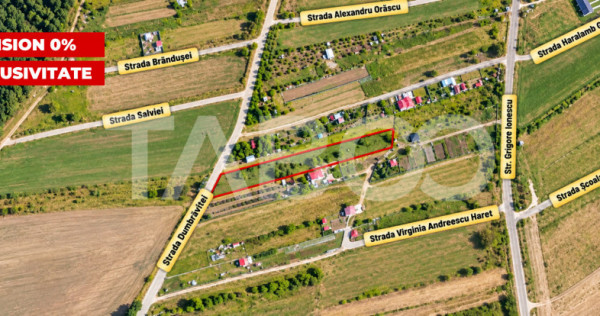 Teren intravilan de vanzare pe str Dumbravitei zona Calea Ci