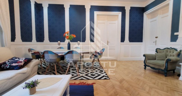 Apartament renovat de vanzare, 4 camere, 3 bai, zona centrala, Iosefin