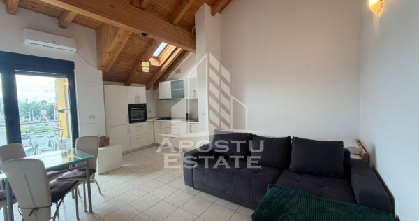 Apartament cu 1 camera de vanzare, loc de parcare, balcon, Dumbravita