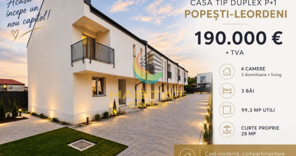 V&acirc;nzare Casa / Vila 118 mp - Popești Leordeni / Astrelor