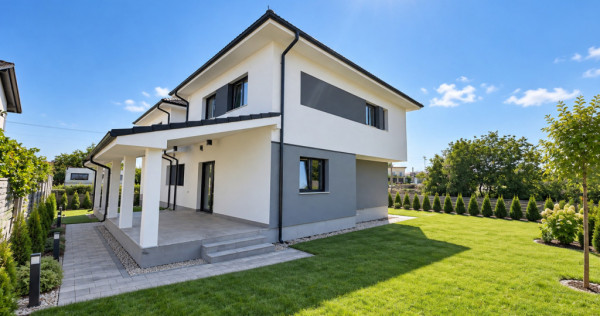 Duplex despartit cu 5 camere | 3 bai | 122 mp | Teren 430 mp