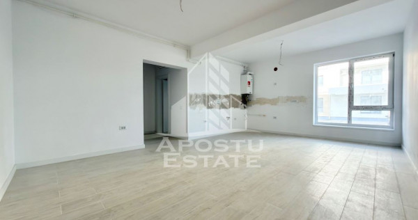 Apartament cu 2 camere 54 mp utili la parter finalizat la asfalt Giroc
