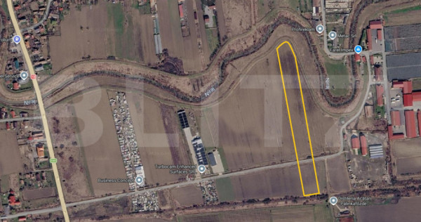 Teren intravilan, 12.400 mp, zona Acatari