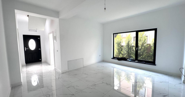 Duplex Mosnita pe parter - Toate utilitatile - zona foarte b