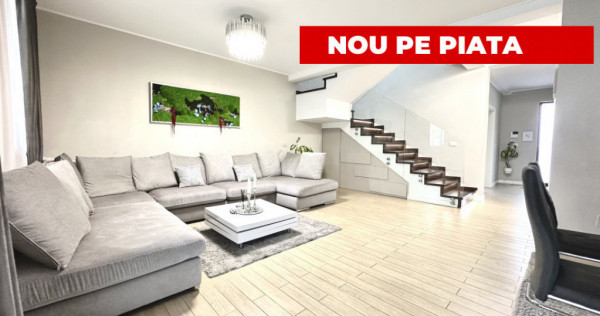 Duplex spatios, 4 camere, 106 mp utili, 268 mp teren - Dumbr