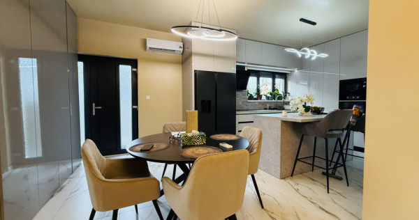 Duplex 3 camere, mobilat modern - Sanmihaiu Roman