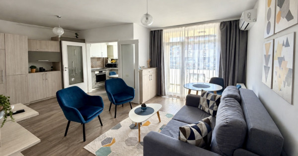 Apartament elegant, 2 camere, 38 mp utili, etaj 4 - Grand Vi