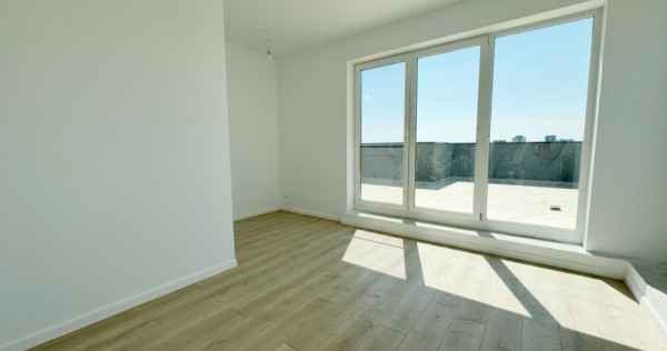 Penthouse 3 camere,decomandat, 89.7mp utili,toate utilitatil