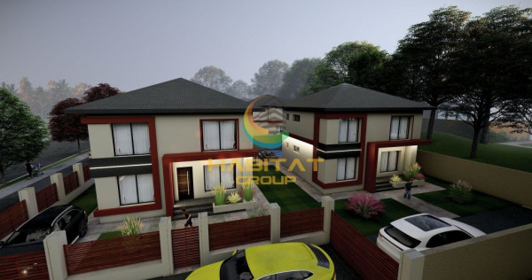 Vilă individuală premium 4 camere, 3 băi | T&acirc;mplărie Gealan Tripan, teren 290mp