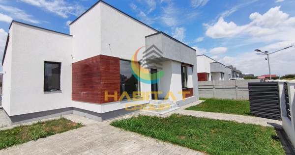 Casă Individuală pe Parter Stil Cub | 4 Camere, 2 Băi, Pod și Beci.