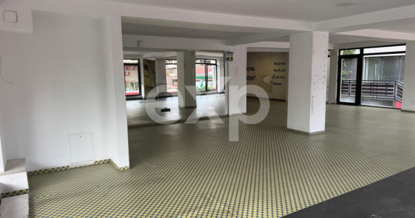 Spațiu comercial de &icirc;nchiriat | 450 mp | Plopilor, Cluj-Na