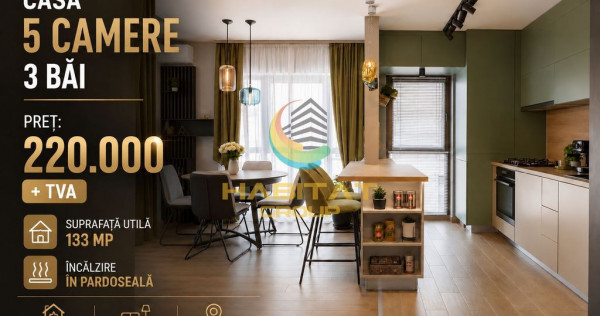 V&acirc;nzare VILA 5 camere 133 mp Popești Leordeni