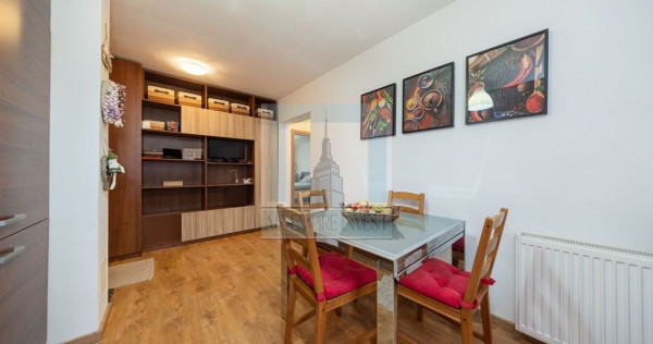 Apartament 2 camere decomandat, MOBILAT/UTILAT, etaj 3/4, zona Astra