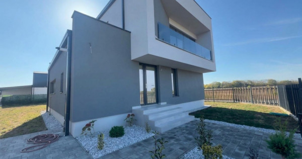 Casa individuala moderna cu 4 camere, 2 dressinguri, in Giar