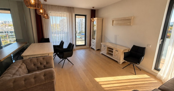 Apartament LUX 4 camere de ﾃｮnchiriat Nusco City, 2 parcﾄビi