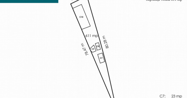 TEREN 610 MP + CASĂ 90 MP - Str. Al Cutieru, Zona Plaza Rom&acirc;nia - Sector 6