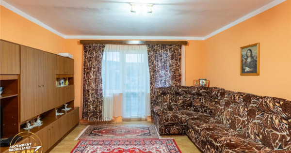 FILM! Apartament mobilat, cu 2 camere, etaj 1, central dar l