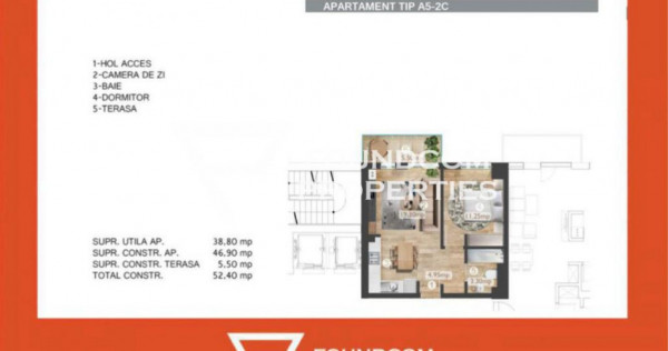 Studio dublu | Belvedere Residences | Foundcom Properties