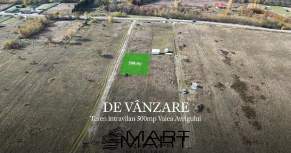Teren 500 mp Valea Avrigului