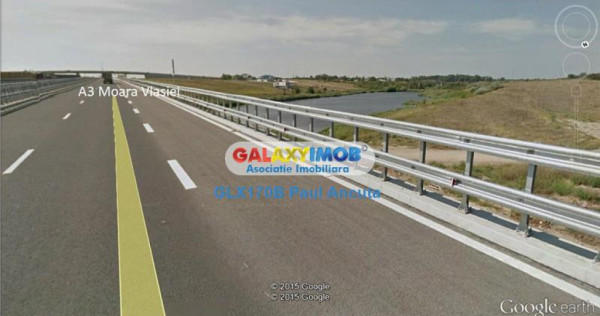 Teren Nod Autostrada A3 Moara Vlasiei 140000 mp