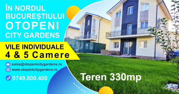 Otopeni City Gardens - vile in Otopeni - 0% comision