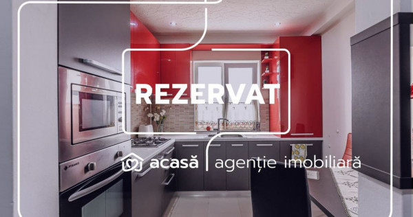 REZERVAT! Apartament 3 camere - renovat recent