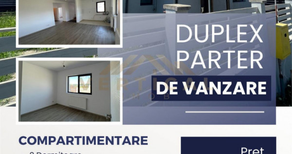 OFERTA!! Duplex cu 3 camere în zona de intrare Comuna