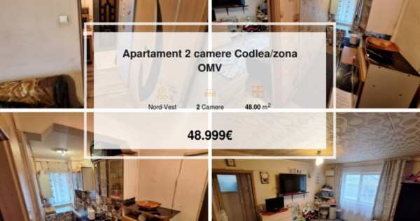 Apartament 2 camere Codlea/zona OMV