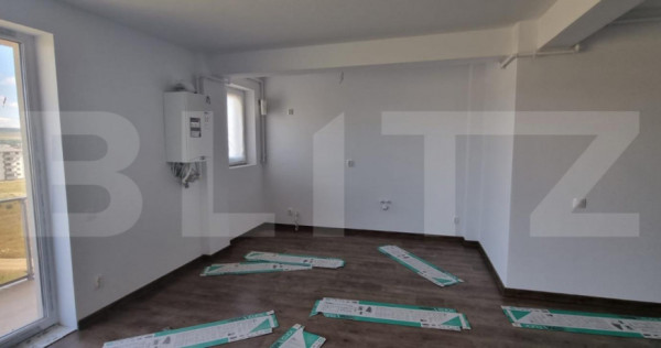 Apartament finisat 2 camere, 45.04 mp, incalzire in pardosea