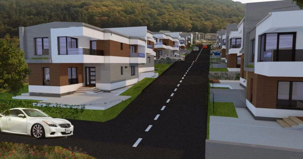 Duplex finisat pe 3 niveluri , 165 mp, ansamblu privat, zona