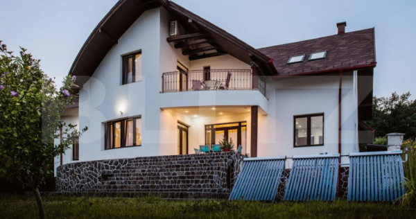 Vila de lux cu spații wellness și panoramă spectaculoasă