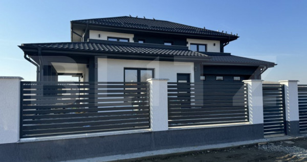 Casa la cheie, P+ 1E, 423 mp teren, toate utilitățile, mob