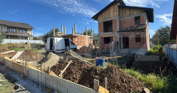 Casa moderna individuala, 100 mp utili, zona Burdujeni