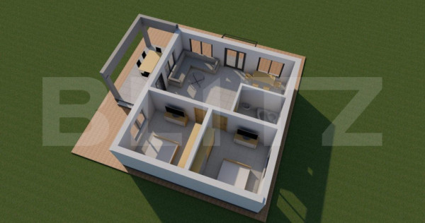 Casa Parter in complex privat finisata la cheie, Valea Voiev