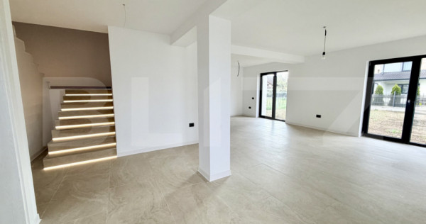 Duplex nou, 110 mp, 320 mp teren, zona Dealul Furcilor