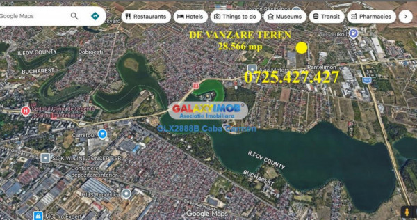 De teren Oras Pantelimon