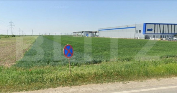 Teren extravilan agricol, 9716 mp, la DN69 Timisoara-Arad