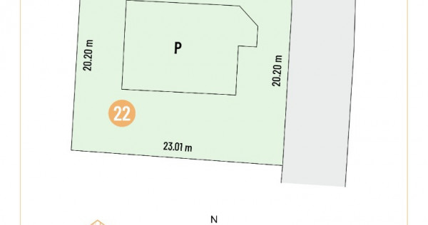 Vand lot teren cu autorizatie si proiect la padurea Snagov