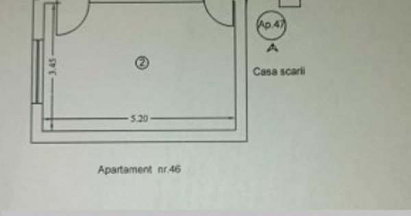 37100 Apartament 2 camere Anda