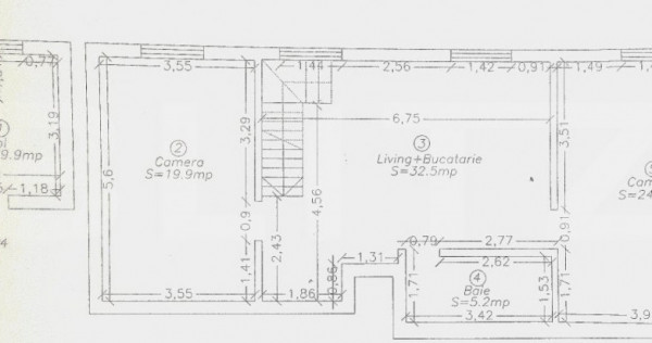 Apartament, 3 camere, 92 mp, zona Simion Barnutiu