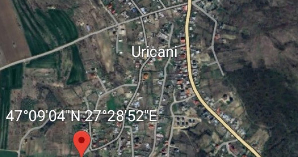 8.300 mp teren intravilan in Uricani Iași