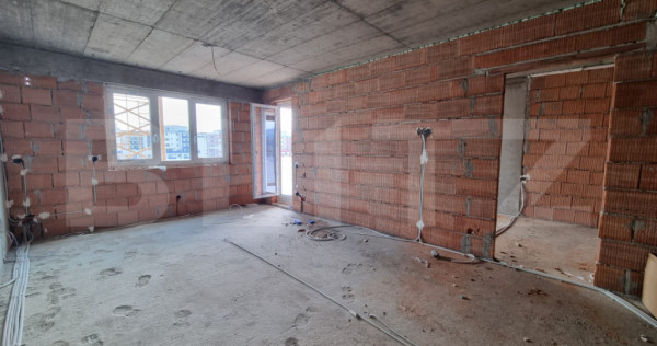 Apartament 2 camere, etaj intermediar, orientare Vestica, zo