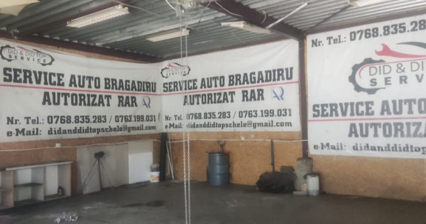 Hala 100 mp ideal service/detailling auto Bragadiru