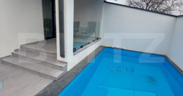 Casa tip duplex, 138 mp utili, cu piscina, 4 camere, Cetate