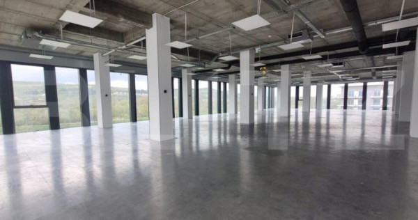 Comision 0%!Spatii de birou Clasa A, parcari subterane, fata