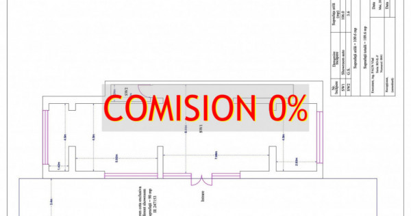 Investitie | Spatiu comercial, 109 mp (h=6m) +100 mp teren (